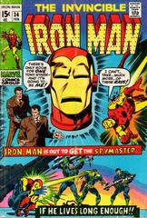 Iron Man #34 (1971) Comic Books Iron Man Prices