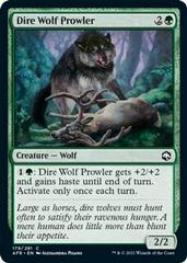 Dire Wolf Prowler [Foil] Magic Adventures in the Forgotten Realms Prices