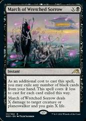 March of Wretched Sorrow #111 Magic Kamigawa: Neon Dynasty Prices