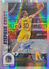 Stephen Curry [Premium Autograph] #294 Basketball Cards 2022 Panini Hoops Prices