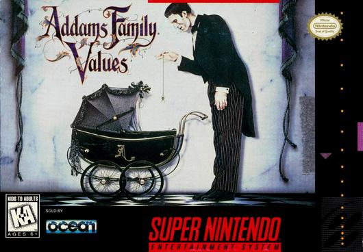 Addams Family Values Cover Art