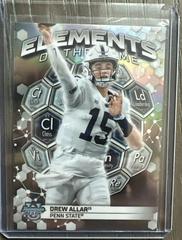 Drew Allar #ETG-7 Football Cards 2023 Bowman's Best University Elements of the Game Prices