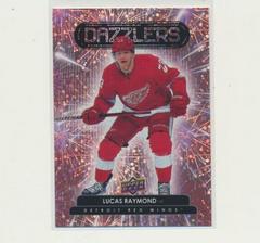 Lucas Raymond [Pink] Hockey Cards 2022 Upper Deck Dazzlers Prices