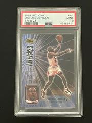 Michael Jordan #A7 Basketball Cards 1998 Upper Deck Ionix Area 23 Prices