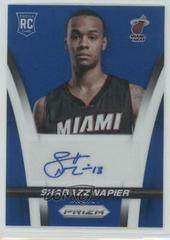 Shabazz Napier #21 Basketball Cards 2014 Panini Prizm Rookie Autographs Blue Prices