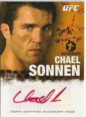 Chael Sonnen [Red] #FA-CS Ufc Cards 2010 Topps UFC Autographs Prices