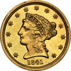1841 D Coins Liberty Head Quarter Eagle Prices
