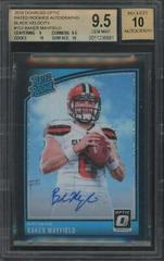Baker Mayfield [Autograph Black Velocity] #153 Football Cards 2018 Donruss Optic Prices