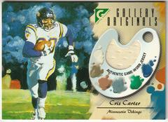 Cris Carter Football Cards 2002 Topps Gallery Originals Relics Prices