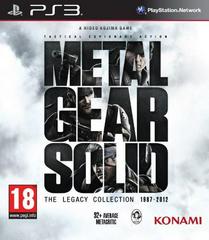 Front Cardboard Cover | Metal Gear Solid: The Legacy Collection [Artbook Bundle] PAL Playstation 3