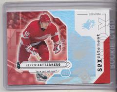 Henrik Zetterberg #146 Hockey Cards 2003 SPx Prices