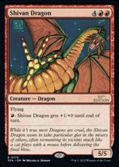 Shivan Dragon #170 Magic 30th Anniversary Prices