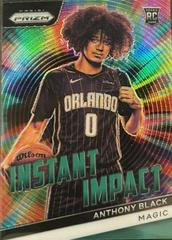 Anthony Black [Green] #24 Basketball Cards 2023 Panini Prizm Instant Impact Prices