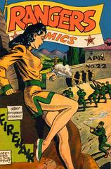 Rangers Comics #22 (1945) Comic Books Rangers Comics Prices