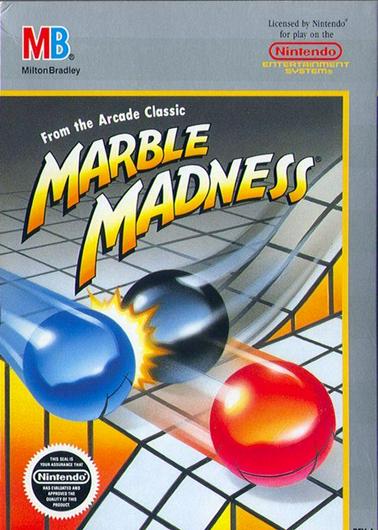 Marble Madness Cover Art