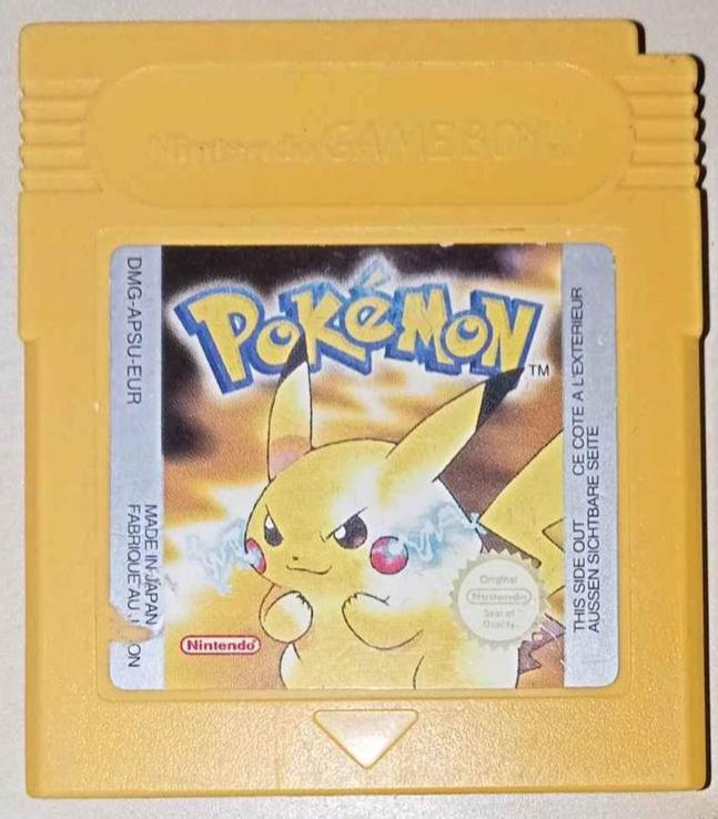 Pokemon Yellow | Item only | PAL GameBoy