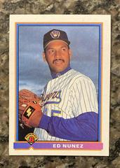 Ed Nunez #40 Baseball Cards 1991 Bowman Prices