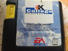 Cartridge (Front) | Coach K College Basketball Sega Genesis