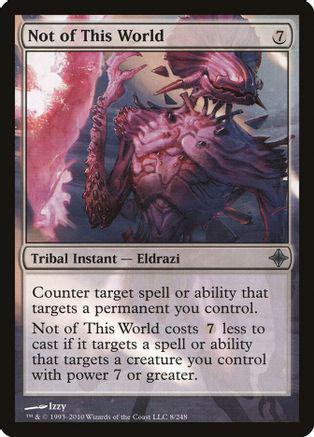 Not of This World [Foil] Magic Rise of the Eldrazi