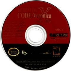 Disc 1 | Resident Evil Code Veronica X Gamecube