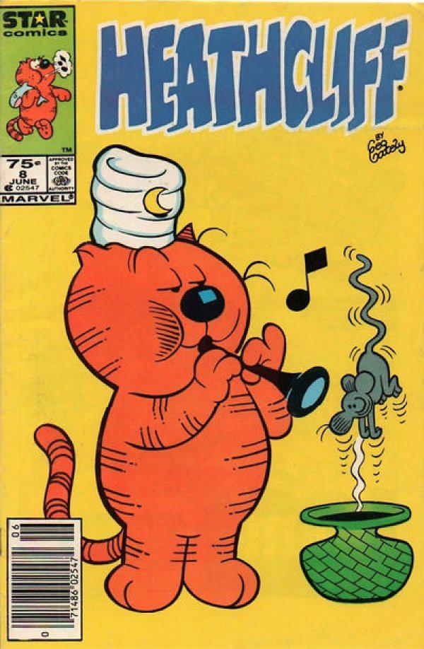 Heathcliff [Newsstand] #8 (1986) Comic Books Heathcliff