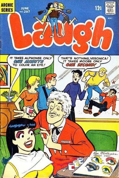 Laugh Comics #207 (1968) Comic Books Laugh Comics