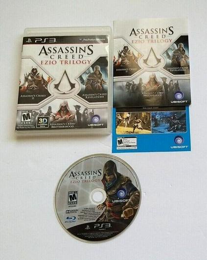 Assassin's Creed: Ezio Trilogy | Item, Box, and Manual | Playstation 3
