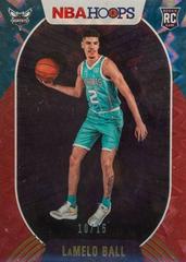 LaMelo Ball [Red Explosion] Basketball Cards 2020 Panini Hoops Prices