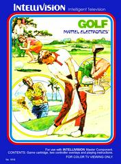 Front Cover | PGA Golf Intellivision