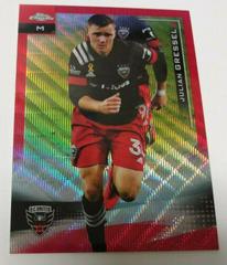 Julian Gressel [Red Wave Refractor] Soccer Cards 2021 Topps Chrome MLS Prices