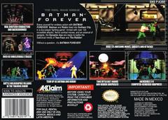 Batman Forever - Back | Batman Forever Super Nintendo