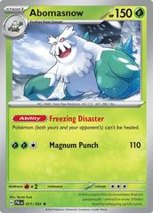 Abomasnow #11 Pokemon Paldea Evolved Prices