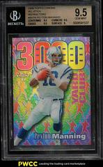 Peyton Manning [Refractor] Football Cards 1999 Topps Chrome All Etch Prices