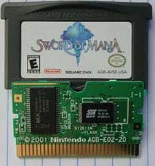 Cartridge And Motherboard  | Sword of Mana GameBoy Advance