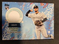 Ezequiel Tovar Baseball Cards 2023 Topps Holiday Relics Prices
