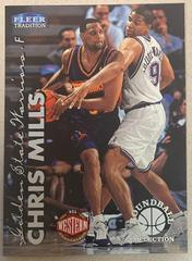 Chris Mills #163RB Basketball Cards 1999 Fleer Tradition Roundball Collection Prices