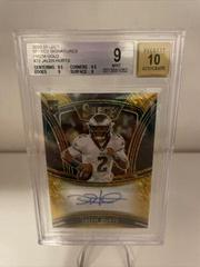 Jalen Hurts [Gold Prizm] Football Cards 2020 Panini Select Rookie Signatures Prices