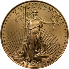 1996 Coins $10 American Gold Eagle Prices