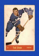 Tod Sloan Hockey Cards 1957 Parkhurst Prices