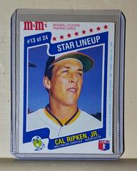 Cal Ripken Jr Baseball Cards 1987 M & M's Prices