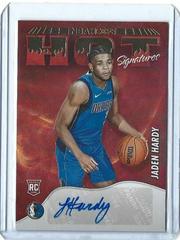 Jaden Hardy #HSR-JDH Basketball Cards 2022 Panini Hoops Hot Signatures Rookies Prices