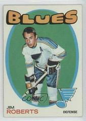 Jim Roberts #116 Hockey Cards 1971 Topps Prices