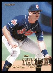 Jim Thome #90 Baseball Cards 1997 Fleer Prices