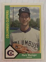 Mark Wasinger #22 Baseball Cards 1990 CMC Columbus Clippers Prices