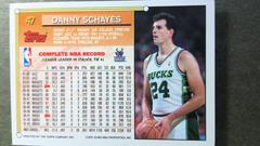 Danny Schayes #47 | Danny Schayes Basketball Cards 1993 Topps
