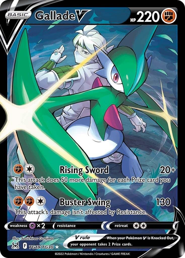 Gallade V #TG19 Pokemon Lost Origin