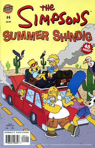 Simpsons Summer Shindig #4 (2010) Comic Books Simpsons Summer Shindig