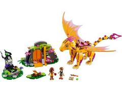 LEGO Set | Fire Dragon's Lava Cave LEGO Elves