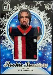 C. J. Stroud #HS-CJS Football Cards 2023 Panini Donruss Rookie Holiday Sweater Prices