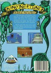 King Neptune'S Adventure - Back | King Neptune's Adventure NES